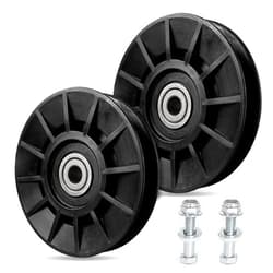 Wyevee 194326 V-Idler Pulley for Craftsman Mower, Drive V-Groove Idler Pulley for Hus qvarna Craftsman AYP YT3000 YET4000 4500 GT6000 YTH21K46 Lawn Mower with 42
