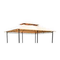 Garden Winds Reinforced Replacement Canopy Top Cover Compatible with The 84C-050, 01-0154 Outsunny 10' x 13' Gazebo - Classic Sand, Riplock 350