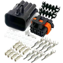 ELITE.CITI Metri-Pack 150 Series 8-Way Connector w/22 20 AWG Sealed 16 V & 14 amps