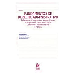 Spanish Edition by Luciano Parejo Alfonso (Author), Estanislao Arana Garcia (Author), Eloísa Carbonell Porras (Author), Carlos Romero Rey (Author), Luis Míguez Macho (Author), Silvia del Saz Cordero (Author), José Antonio Domínguez Luis (Author), Víctor Escartín Escudé (Author), José María Segura Grau (Author), José Damián Iranzo Cerezo (Author), María Prendes Valle (Author), Inés Huerta Garicano (Author), Alicia Millán Herrándis (Author), Moisés Barrio Andrés (Author), Miguel Hernández Serna (Author), Sonsoles Centeno Huerta (Author), Francisco Sanz de Gandásegui (Author), Mª Pilar García Ruiz (Author), Luis Díez-Picazo Giménez (Author), Fernando Barcia González (Author), Santiago de Andrés Fuentes (Author), Joaquín Vives de la Cortada (Author), Tomas de la Cuadra Salcedo Fernández del Castillo (Author), Javier López Candela (Author), Guillermina Yangüas Montero (Author), Mª Asunción Torres López (Author), José Mª Baño León (Author), Paloma de Santiago Antuña (Author), Daniel Prieto (Author) & 26 more Fundamentos de Derecho Administrativo 2ª Ed 2 tomos