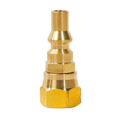 DIVSEA 1/4'' LP Quick Connect Fitting, RV Propane Contact Conversion Fittings for Gas Appliance Heater Grill Fire Pit and RV-Quick