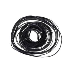 ZSYTF Pack Of 100PCS Assorted Flat Drive Belts 4mm Width Cassette Tape Machine Rubber Belts For Recorders Portable Players Belt Pack
