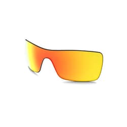 Oakley Batwolf Rectangular Replacement Sunglass Lenses, Fire, 27 mm