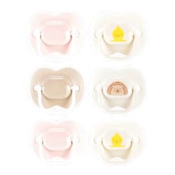 Tommee Tippee Anytime Pacifier, 0-6 Months, 6 Pack of Symmetrical, BPA Free Pacifiers