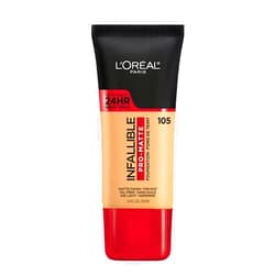 L'Oreal Paris Cosmetics Makeup Infallible Pro-Matte Liquid Longwear Foundation, Natural Beige, 1 fl oz.