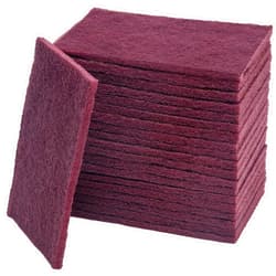 IVONNEY Scuff Pad, Maroon Scrub Pad 6