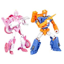 Transformers Toys Legacy Evolution War Dawn 2-Pack Deluxe Cybertronian Erial and Dion Toys, Action Figures for Boys and Girls Ages 8 and Up (SDCC 2023 Exclusive)