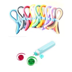 YURROAD Quilling Paper Set Paper Quilling Strips 36 Colors 900 Strips 0.12