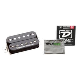 Seymour Duncan SH-5 Duncan Custom Black Guitar Bridge Pickup w/Polish Cloth and