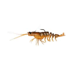 Savage Gear 3D Shrimp Weedless V2 Fishing Bait, 1/4 oz, Grass, Realistic Contours, Colors and Movement, 12X Tough Duratech Construction, Heavy-Duty Fishing Hook, Built-in Rattle, Scent Infused