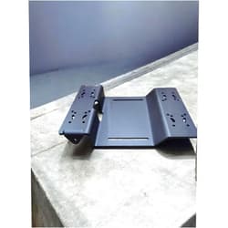 Str8 Up Mounts Fish Finder Mount by Str8 Up Mounts Mega Dual Plate (Standard WithTabs) - Heavy-Duty Aluminum Dual Graph Plate for Large Fish Finders 12