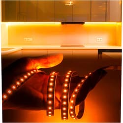 Wixure WIXUER® 33FT 24V 10MM 2835 120LEDs Strip 2200K Nonwaterproof 10mm 2835 Single Color LED STRIP LIGHT