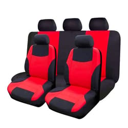 LMDMML 9 Piece Car Seat Set, Car Protective for Highback Seat, Seat Perfect Protection, for Volkswagen VW T-ROC Crossover Up! Cars, Vans,D