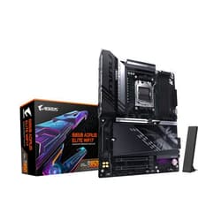 GIGABYTE B850 AORUS Elite WIFI7 AMD AM5 LGA 1718 Motherboard, ATX, DDR5, 3X M.2, PCIe 5.0, USB-C, WIFI7, 2.5GbE LAN, EZ-Latch, 5-Year Warranty