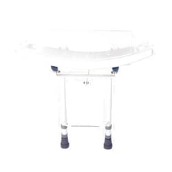 SUKONG Shower Chair Wall Mounted, Fold Away Shower Seats for Adults, Bath Chair with Adjustable Legs, Wall Chair Supports up to 300 lbs