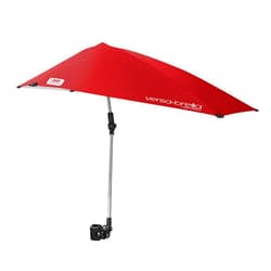 Sport-Brella Versa-Brella UPF 50+ Personal Sun Shade - Portable Umbrella for Sports & Outdoors - Secure Clamp, 360-Degree Swivel Adjustable Position for Maximum Sun Protection - Compact with Carry Case