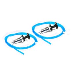 The ROP Shop (Pack of 2) Fuel Primer Plunger Pumps with 3' Fuel Lines for DAPCO 11305, 10161
