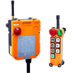 TELEcontrol Industrial Remote Control F24-6D AC/DC65V-440V (1 Transmitter + 1 Receiver) Hoist Crane Wireless Remote Control