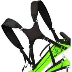 BIG TEETH Golf Bag Strap Replacement Comfort Double Shoulder Adjustable Strap Padded Golf Carrying Bag Strap
