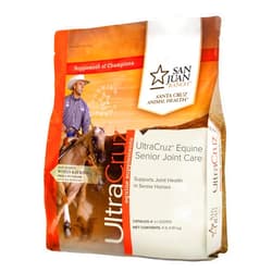 UltraCruz Equine Senior Joint Supplement for Horses, 4 lb, Pellet (28 Day Supply)