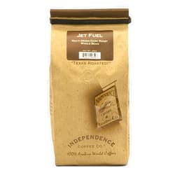 Independence Coffee Co. Jet Fuel Intense and Heavy Body, Dark Roast Whole Bean Coffee, 24 Ounce Bag (Packaging May Vary)