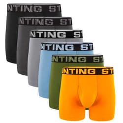 Counting Stars Men's Boxer Briefs Underwear Cotton Colorful Mens Underwear Boxer Briefs for Men Pack S M L XL XXL