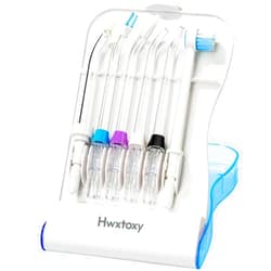 Hwxtoxy Waterpik Replacement Picks Replacement Tips for Waterpik Water Flosser, Waterpik Replacement Heads, Storage Case & AquaFlosser 6 Tips (Aquaflosser 6 Tips)