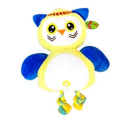 Zerodis Dog Plush Squeaky Toy,Cute Animal Shape Dog Interactive Play Plush Toy Puppy Chewing Toy Dog Relieve Boredom Cotton Rope Toy for Boredom Anxiety Relief Teeth Grinding (Type 2)