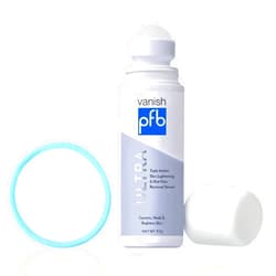 TIDILYS PFB Vanish Ultra with Chromabright & Shitake Mushroom, Triple Action Ingrown Hair & Razor Bump Stopper, Dark Spot Remover, Roll-On Skin Care Treatment - 93g