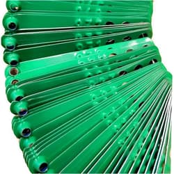 Pinnon Hatch Farms Leg Bands NOT Stamped Aluminum Chicken Pheasant Poultry Duck Leg Identification Rings (700, Green)