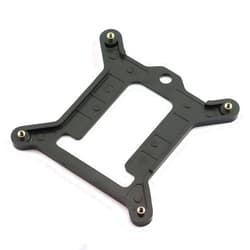 RuiLing 2pcs Plastic Backplate for Intel LGA 1150 1151 1155 1156 CPU Bracket Holder CPU Heatsink Cooling Radiator Base 75x75mm