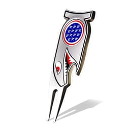 Craftsman Golf Shark Cool 4-in-1 Golf Divot Repair Tool - Bottle Opener - Ball Marker - Tee Holder