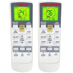 Tavether Replacement Remote Control for Fujitsu Air Conditioner Remote Control Ar-Rah2u Ar-Rah1u Ar-Rae2u Ar-Rae1u Ar-Ry3 Ar-Ry4 Ar-Ry5 Ar-Ry6 Ar-Ry7 Ar-Ry10 Ar-Ry11 Ar-Ry12 Ar-Ry14Ar-Ry15Ar-Ry16 ... (B)