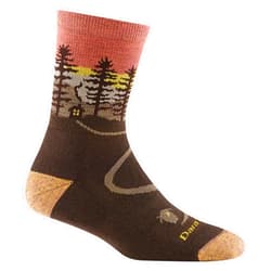 Darn Tough Vermont Darn Tough Women's Northwoods Micro Crew Lightweight Hiking Sock (Style 5013) -