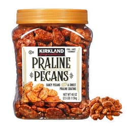 Generic Praline Pecans Kirk-land Signature, Fancy Pecans with a Sweet Praline Coating 40 oz (Pack of 1)
