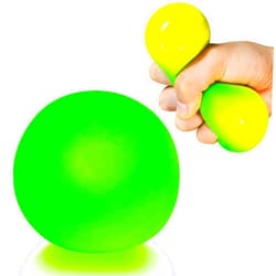 Kawaite Squishy Stress Balls for Kids and Adults (1 Pack) Stretchy Dough Ball Squeeze Fidget Toy, Funny and Soft Change Color Squeeze Ball, Squish Balls, Ideal for Anxiety Relief, Autism, ADHD (Green)