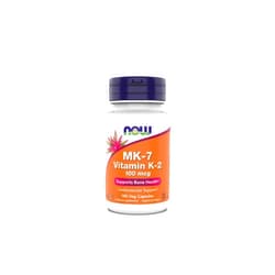 NOW Supplements, MK-7 Vitamin K-2 100 mcg, Cardiovascular Support*, Supports Bone Health*, 180 Veg Capsules