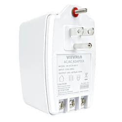 VIIVRIA 24-Volt AC 40VA Plug-in Doorbell Transformer, Compatible with Ring Wired Video Doorbell, Nest, Ecobee, Sensi, and Honeywell Thermostats, Power Supply for Multiple Smart Doorbells