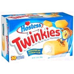 Hostess Twinkies, 10 Boxes (100 Pieces)