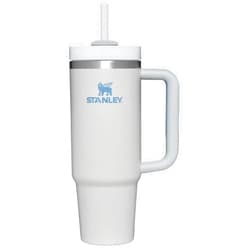 Stanley Quencher H2.0 FlowState Stainless Steel Vacuum Insulated Tumbler with Lid and Straw for Water, Iced Tea or Coffee, Smoothie and More Fog 30oz - New Version