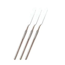 OdontoMed2011® 3 PCS Dental Cement LAB Mixing 17CM SPATULAS Wax Modeling 'Single' Stainless Steel Instruments ODM