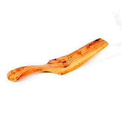 BeldiNest Spatula Olive Wood Pizza Server, Pie Server Wooden Spatula Turner for catering, food service, picnics, weddings, buffets, tailgates, family reunions, and everyday use