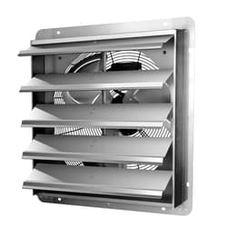iPower 20.6 X 20.8 Inch Shutter Exhaust Fan Aluminum, High Speed 1190 RPM, 3368 CFM, 1-Pack, Silver