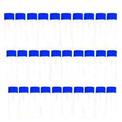 Twdrer 50PCS 5ml Plastic Graduated Vial Tube with Screw Caps,Small Test Sample Bottles Tubes Container with Lid