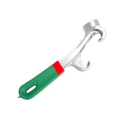 Leefasy Bucket Opener Wrench Paint Can Lids Remover Simple to Use Save Labors Pail Paint Can Lid Opener for Construction Site Family, Rubber Coating, Length 210mm