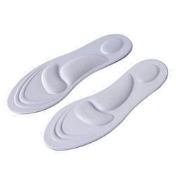 MOMOJIA Shoe Inserts,Extra Support Insoles,Unisex 4D Sport Sponge Soft High Heel Shoes Insoles Arch Support Orthotic Massag