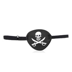 NAOPSY Pirate Eye Patch Cute Eye Patches for Adults Kids Adjustable Medical Eye Patch Dog Eye Patch Skull Pirate Party Favors for Left Right Eye, 3D Amblyopia Eyepatch for Lazy Eye Halloween Pirate Costume