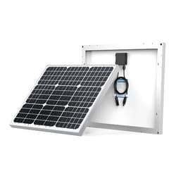 ACOPOWER 50 watt Solar Panel 50W 12V Mono Photovoltaic Pv Module Solar Panel Charger for Battery Charging Camping Off Grid
