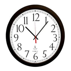 Chicago Lighthouse SelfSet Quiet Wall Clock, 14-1/2