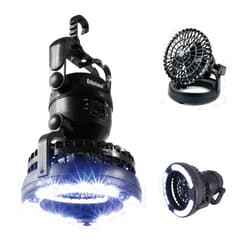 Odoland Portable LED Camping Lantern with Ceiling Fan - Hurricane Emergency